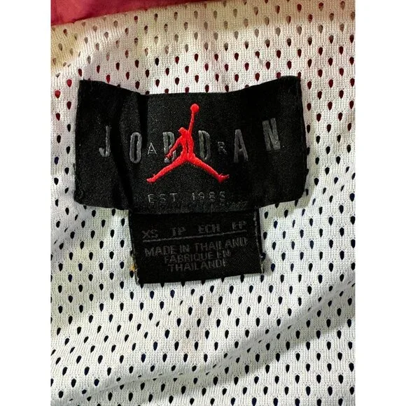 Nike airJordan XSmall jumpman Classic multicolor Winbreaker with hood